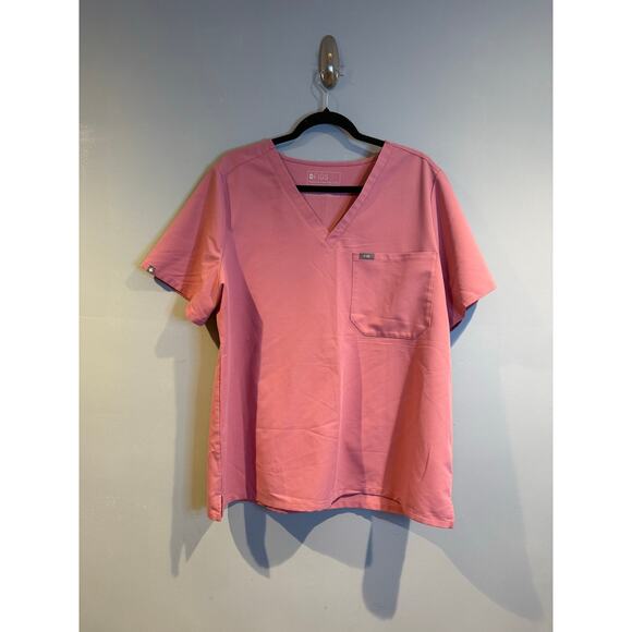 FIGS Technical Collection Scrub Set | Size XXL Top + Pants | Pink Rose - Picture 2 of 10